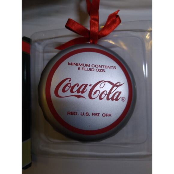 4 Vintage Christmas Ornaments The Saturday Evening Post Cat In The Hat Coca-Cola - Picture 7 of 9